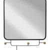 KARE Design Kleinmöbel & Sonstiges-Wandgarderobe Gina Mirror 50X65Cm