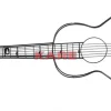 KARE Design Kleinmöbel & Sonstiges-Wandgarderobe Guitar 81Cm