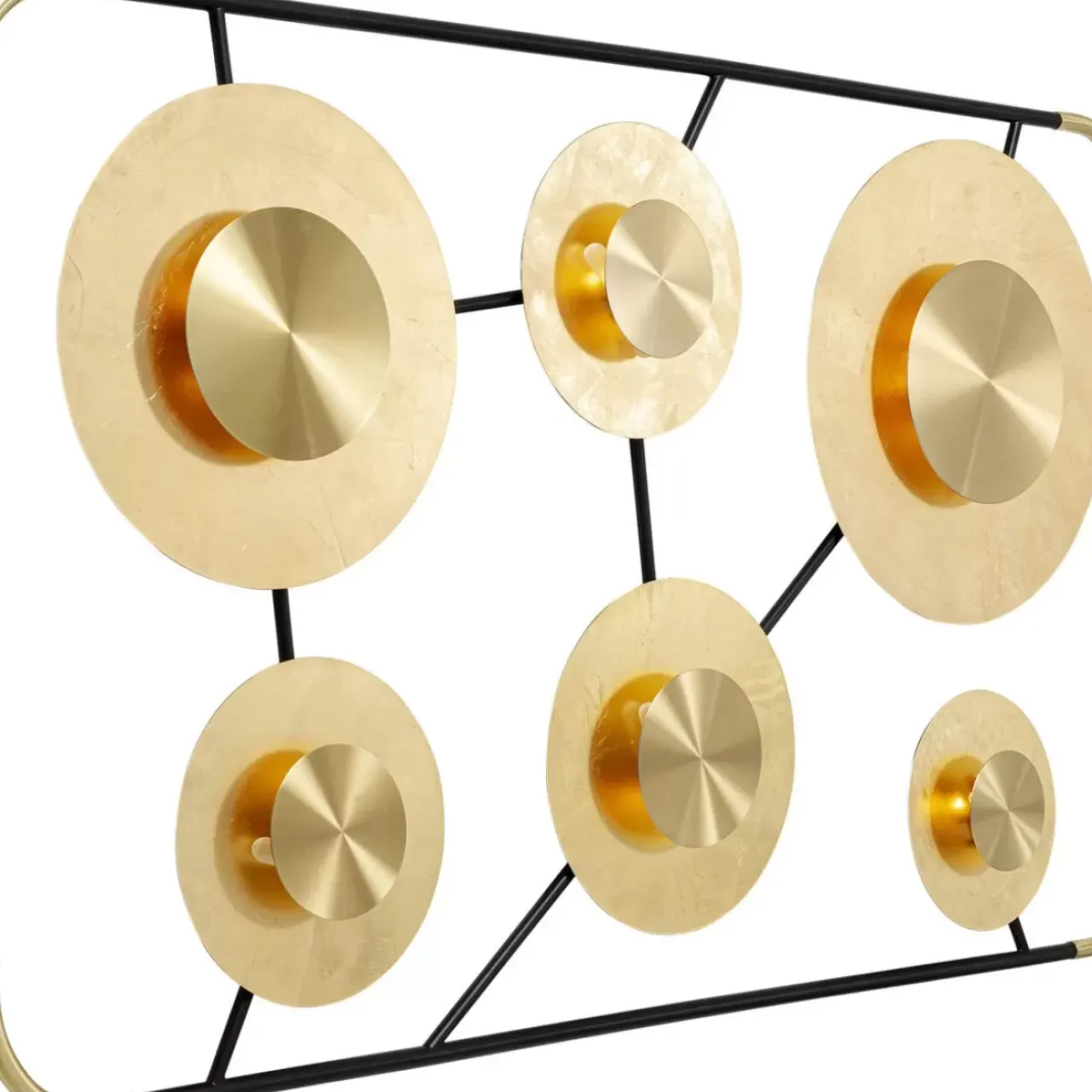 KARE Design Wandleuchten-Wandleuchte Disc 6Er