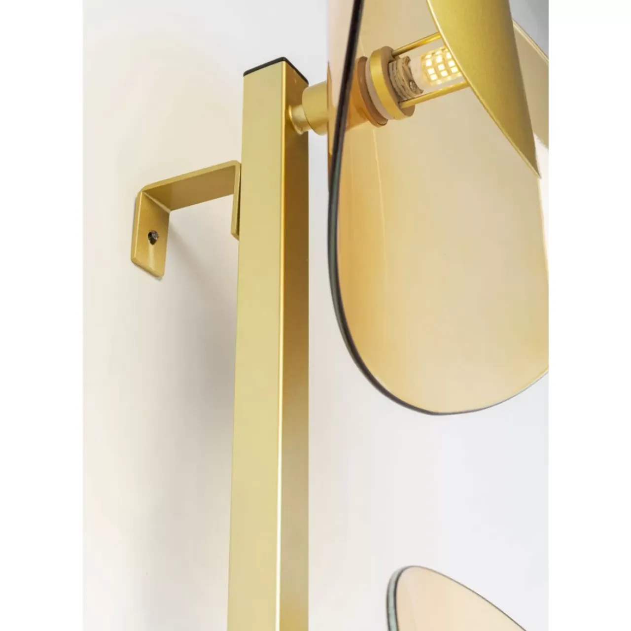 KARE Design Wandleuchten-Wandleuchte Mariposa Brass 116X198Cm