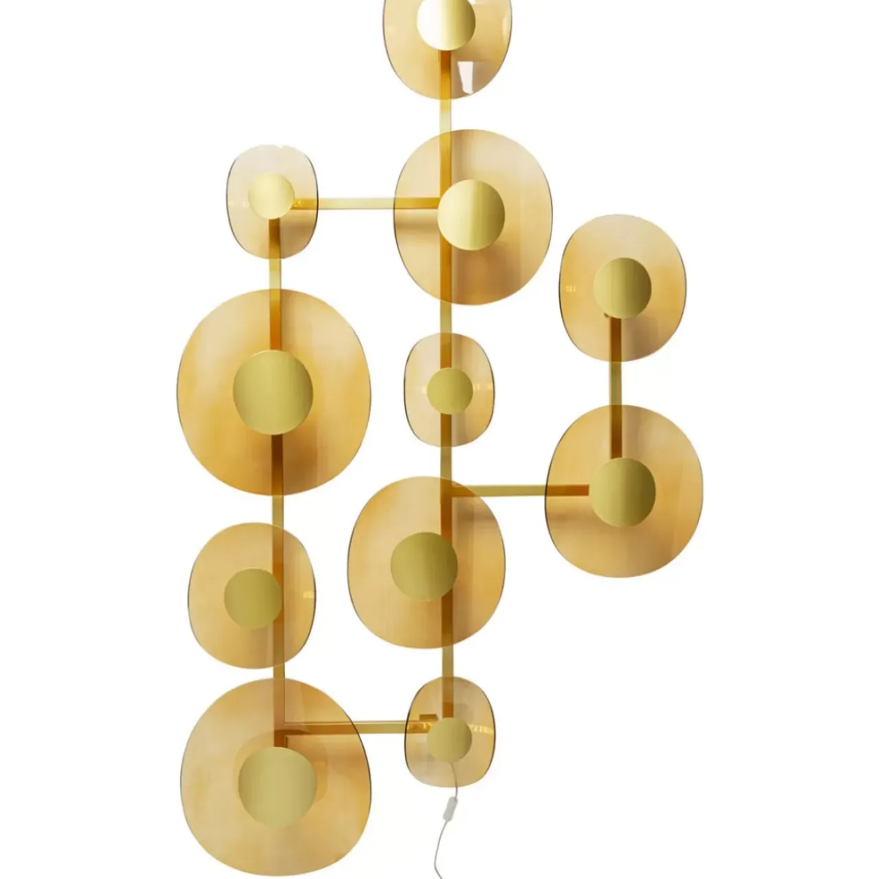 KARE Design Wandleuchten-Wandleuchte Mariposa Brass 116X198Cm