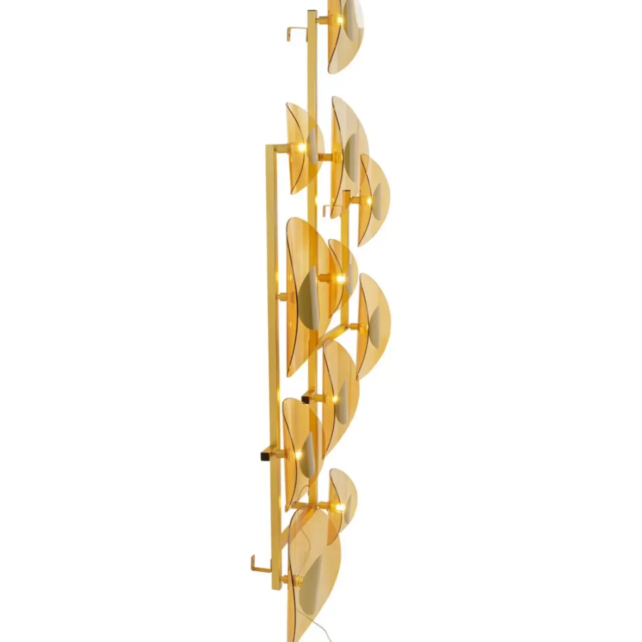 KARE Design Wandleuchten-Wandleuchte Mariposa Brass 116X198Cm
