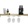 KARE Design Regale-Wandregal Treviso Gold 120X10Cm