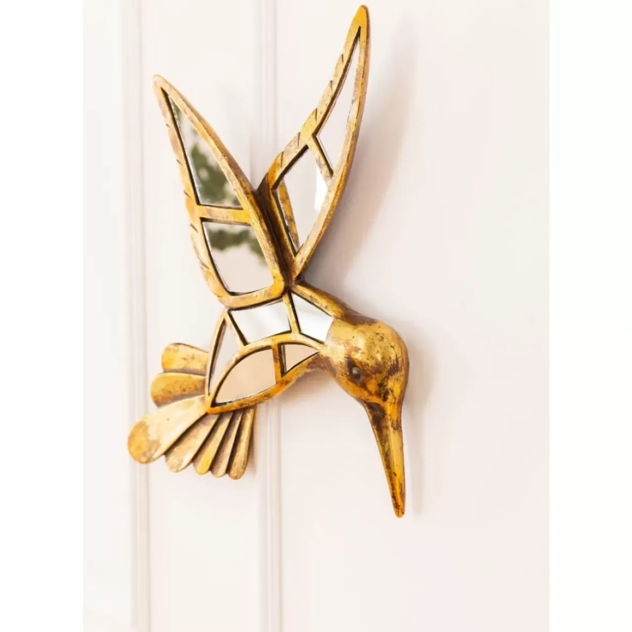 KARE Design Bilder-Wandschmuck Hummingbird Mirror 32Cm