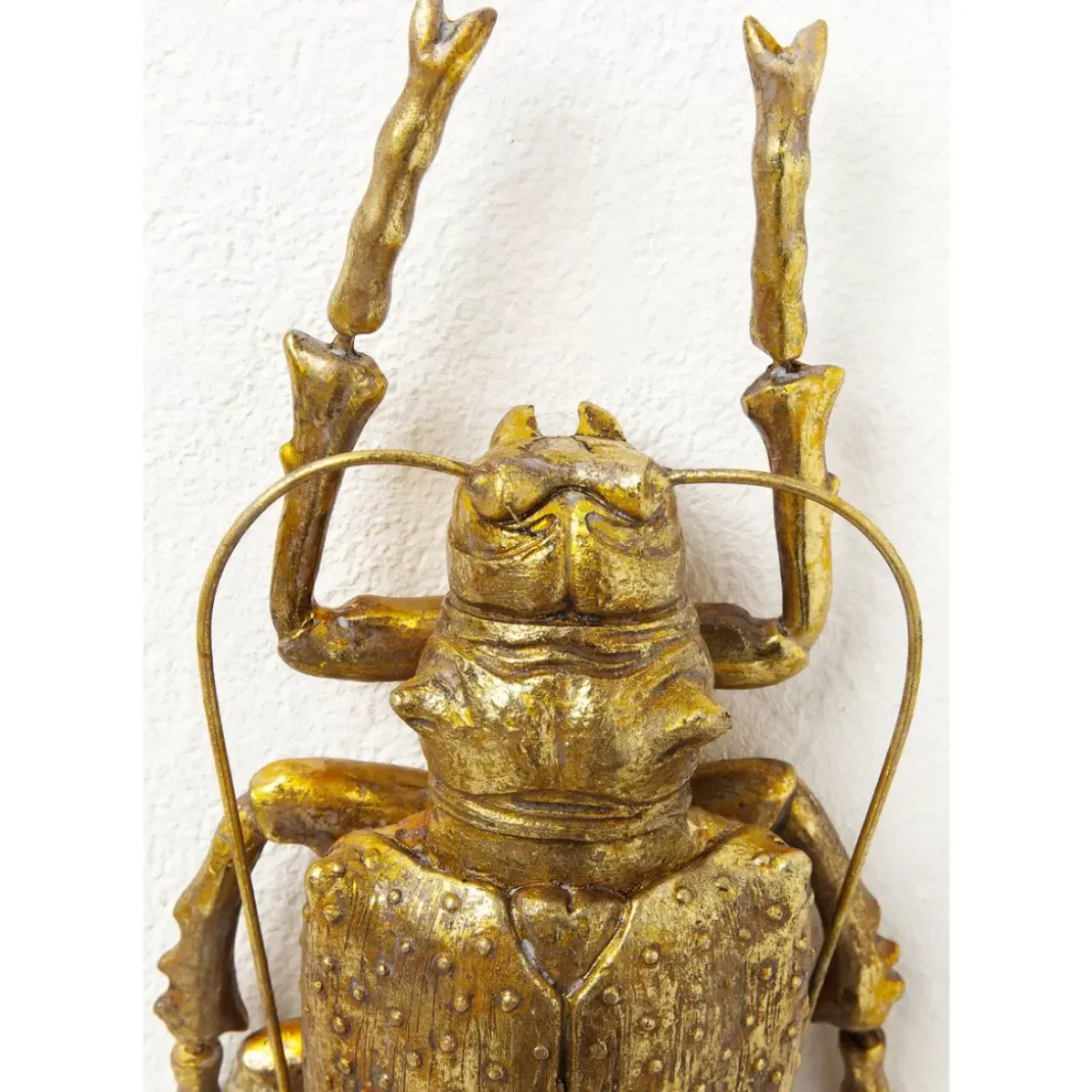 KARE Design Bilder-Wandschmuck Longicorn Beetle Gold