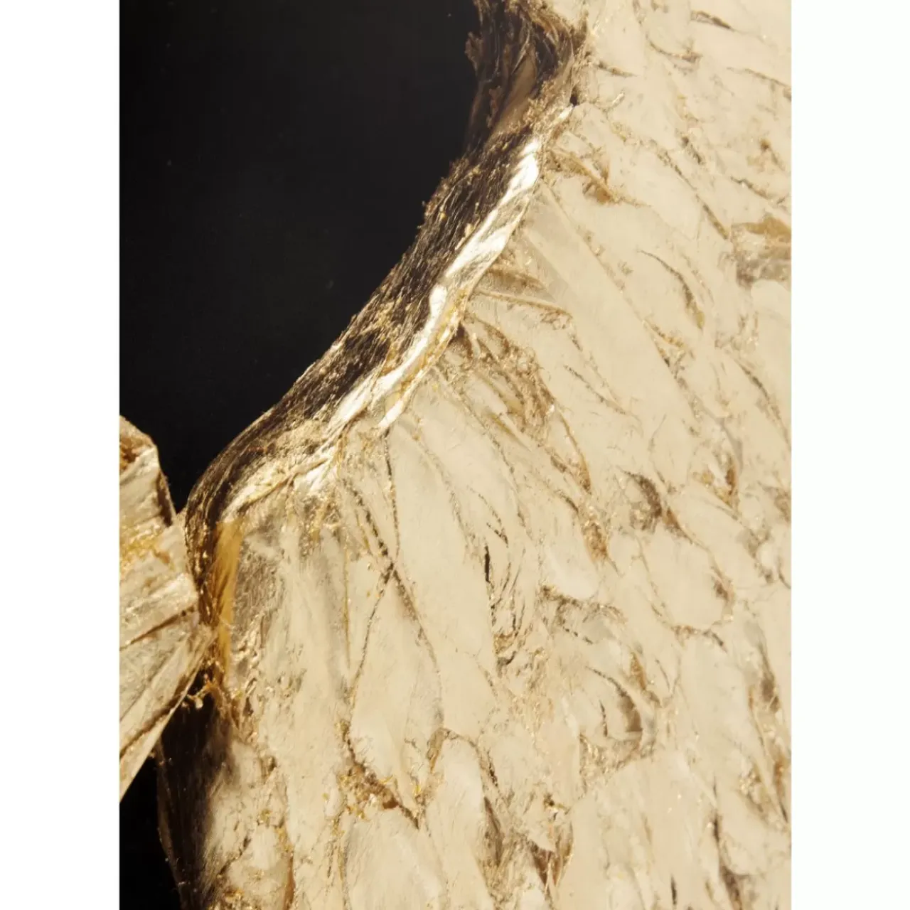KARE Design Bilder-Wandschmuck Wings Gold Black 120X120Cm