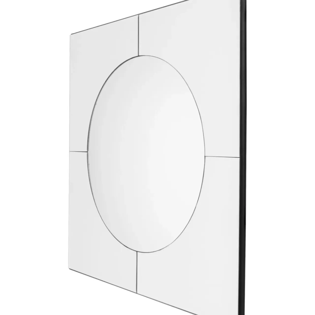 KARE Design Spiegel-Wandspiegel Deja 80X80Cm