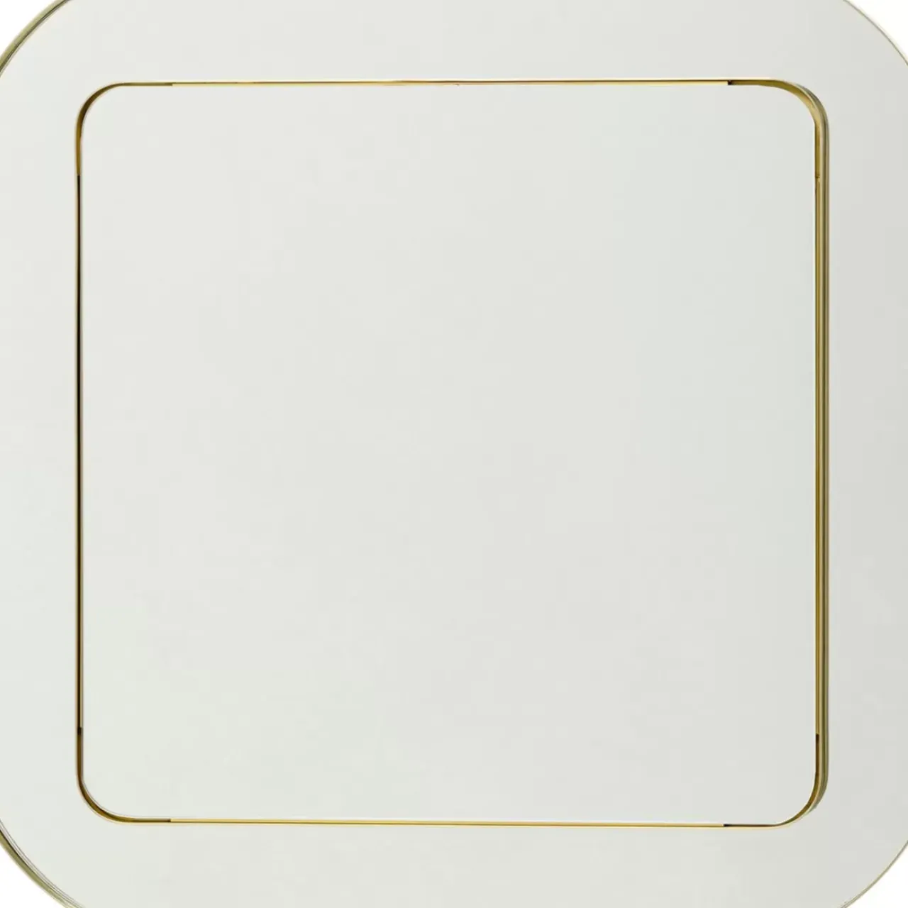 KARE Design Spiegel-Wandspiegel Double Row 80X80Cm