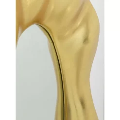 KARE Design Spiegel-Wandspiegel Riley Gold 150X98Cm