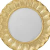 KARE Design Spiegel-Wandspiegel Sun Ray Gold O84Cm