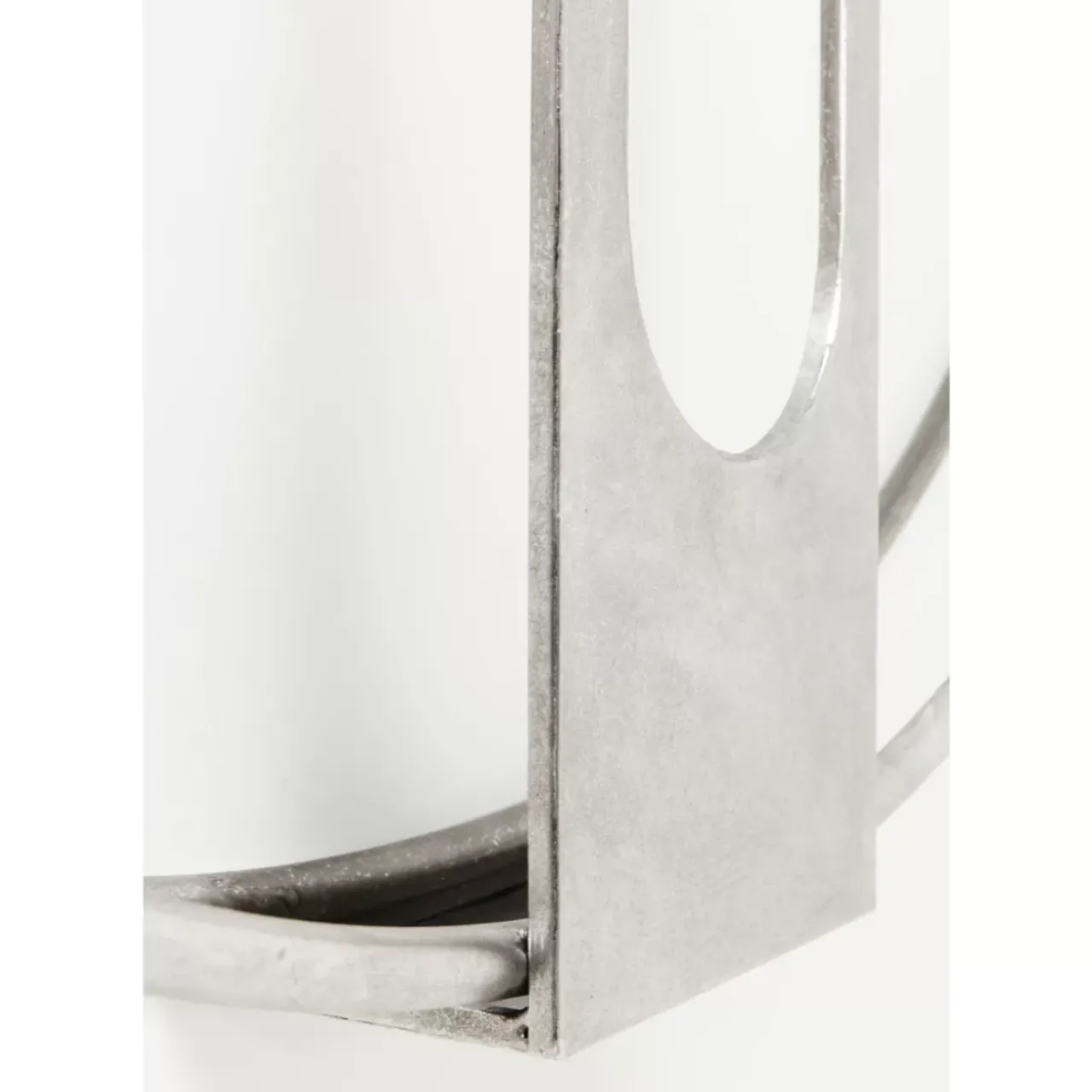 KARE Design Uhren-Wanduhr Clip Silber O60Cm
