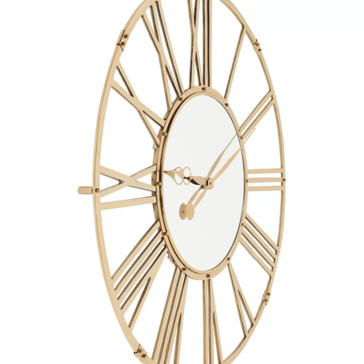KARE Design Uhren-Wanduhr Giant Gold O120Cm