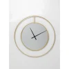 KARE Design Uhren-Wanduhr Magnificent Gold O90Cm