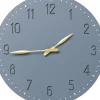 KARE Design Uhren-Wanduhr Mailo Grau O50