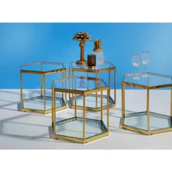 KARE Design Geschirr & Tischaccessoires-Weinglas Diamond Gold Rim