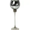 KARE Design Kerzenständer & Laternen-Windlicht Zeus Mit Strass,Silber